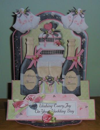 Easel Stepper 3D Card Kit - Wedding Wonder by Johanna Lambert
