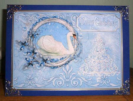 Crystalline Christmas Pyramid by Johanna Lambert
