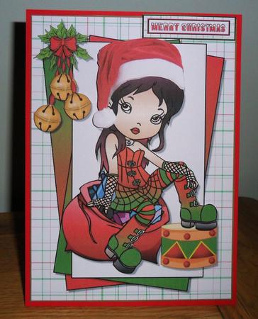 The Goth Girl Christmas by Johanna Lambert