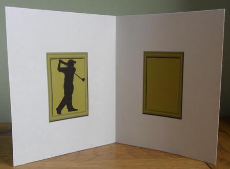 Lets Par-tee Birthday Golf Insert by Johanna Lambert