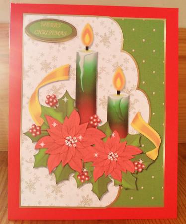 The Two Candles Faux Envelope by Johanna Lambert