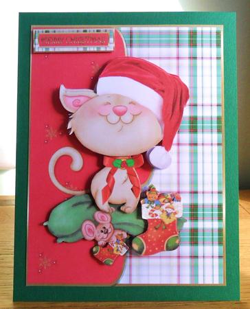 Cute Christmas Friends by Johanna Lambert