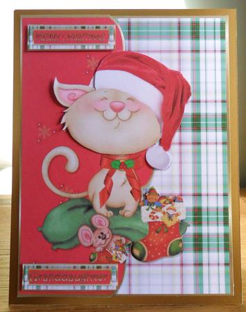 Cute Christmas Friends, Quick Card by Johanna Lambert