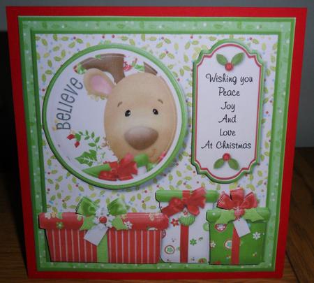 Wishing You Peace Joy & Love at Christmas by Johanna Lambert