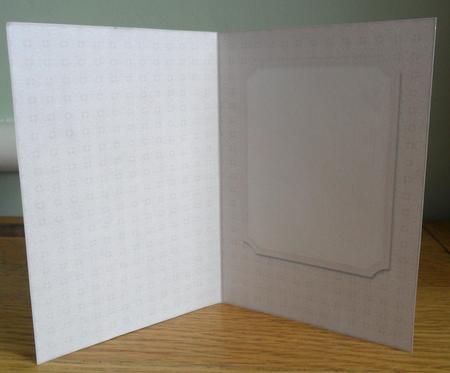 Insert to Match Cream Flowers Various Sentiments Card Front by Johanna Lambert