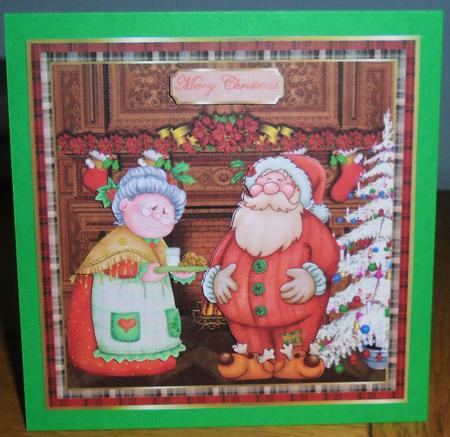 Mr and Mrs Christmas by Johanna Lambert