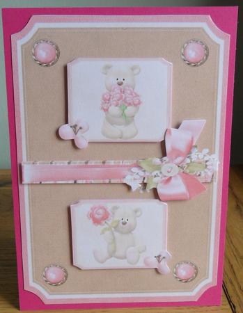 Bear Double Front Step by Step by Johanna Lambert