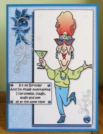 Edna Can Multitask Quick Card by Johanna Lambert