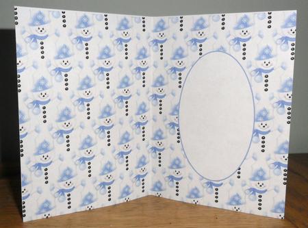 Babyblue Christmas Insert by Johanna Lambert