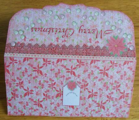 087 Poinsettia Money Wallet  by Johanna Lambert