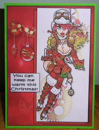 Helga Frost Can Keep You Warm Quick Card by Johanna Lambert