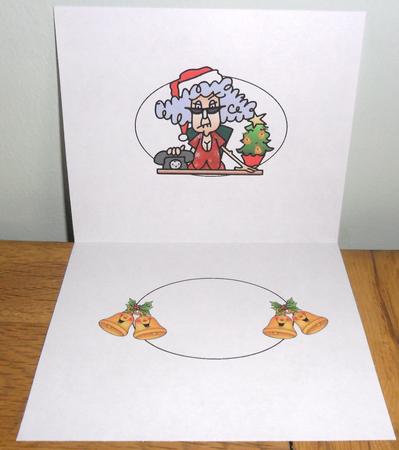 Stella Just Called Santa Insert by Johanna Lambert