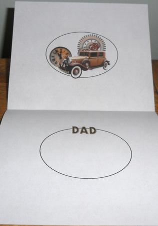 Vintage Steampunk for Dad Insert by Johanna Lambert