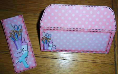 Crafts Bookmark Card N Envelope by Johanna Lambert