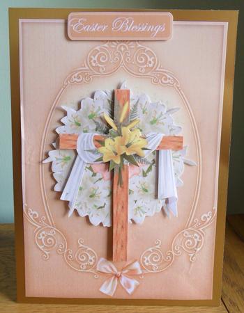 Lillies and Cross by Johanna Lambert