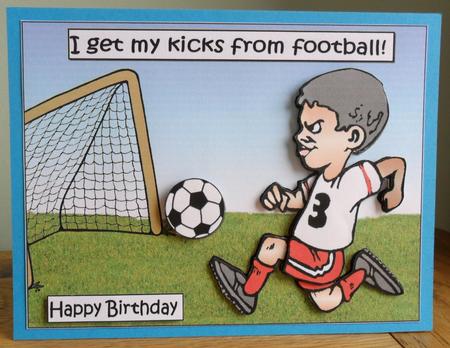 I Get My Kicks from Football by Johanna Lambert