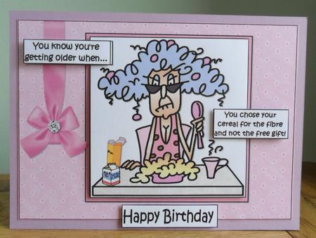 Stella Choses Her Cereal Carefully Quick Card by Johanna Lambert