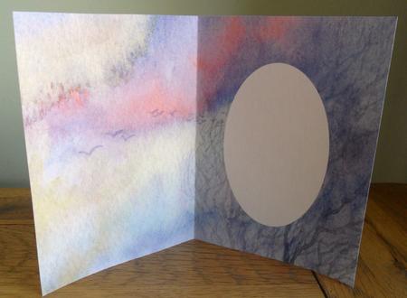 Birds in Morning Sky Insert by Johanna Lambert