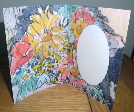 Bunch of Flowers, Just for You Insert by Johanna Lambert