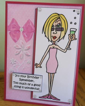 J.j Likes a Good Thing Quick Card by Johanna Lambert