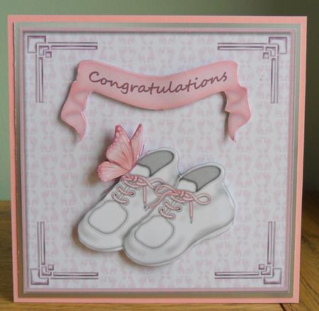 Pink Shoes for Baby by Johanna Lambert