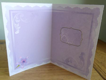 A Pretty Insert for Any Card by Johanna Lambert