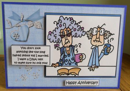 Stella Wants Gus to Have a Dna Test Quick Card by Johanna Lambert