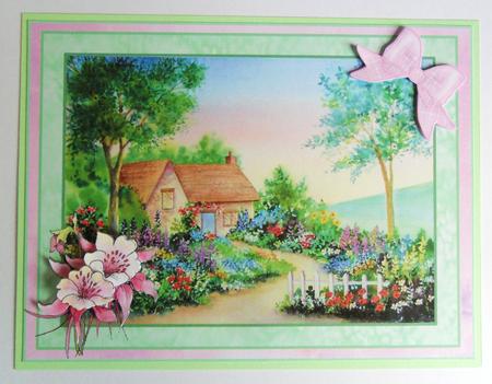 The Country Cottage Garden Step by Step Decoupage by Johanna Lambert