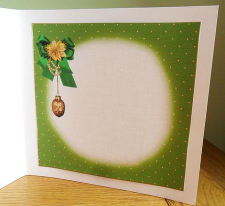 8x8 Vintage Robin in Luxury Frame Insert Plate by Johanna Lambert