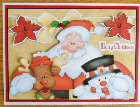 Merry Christmas Santa Wishes by Johanna Lambert