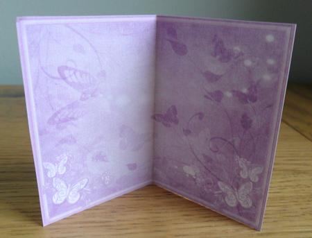 Pretty Butterfly Anniversary Insert2 by Johanna Lambert