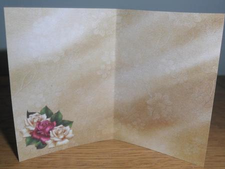 Antique Roses Insert Sheet by Johanna Lambert