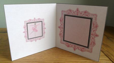 Ballerina in Pink Blank Insert by Johanna Lambert