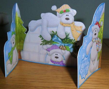 Polar Bears Over the Edge Quick Gatefold by Johanna Lambert