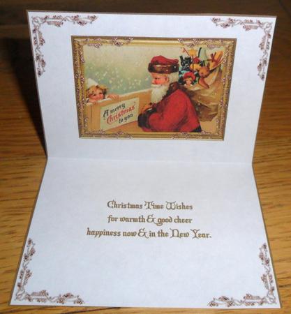 Merry Christmas Insert by Johanna Lambert