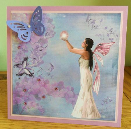 Flowers,fairy and Butterflies by Johanna Lambert
