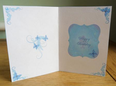 Floral Birthday Insert 3 by Johanna Lambert
