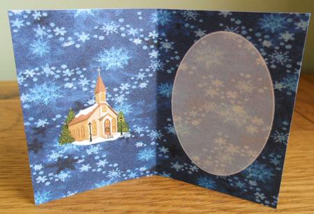 Festive Christmas Church Insert by Johanna Lambert