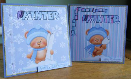Winter Bears Toppers by Johanna Lambert