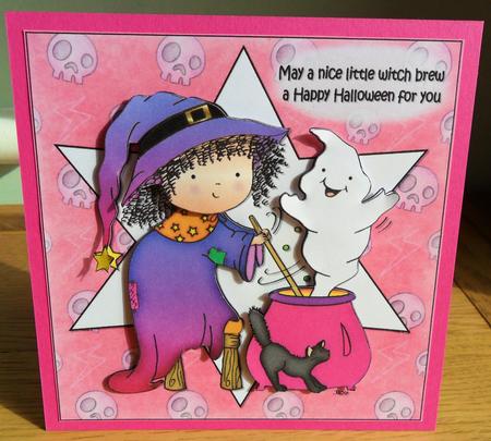 Boo Brew Witch Halloween by Johanna Lambert