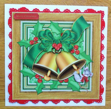 Christmas Bells and Mouse by Johanna Lambert