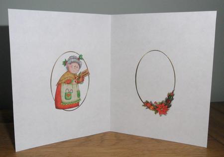 Merry Christmas Grandma Insert by Johanna Lambert