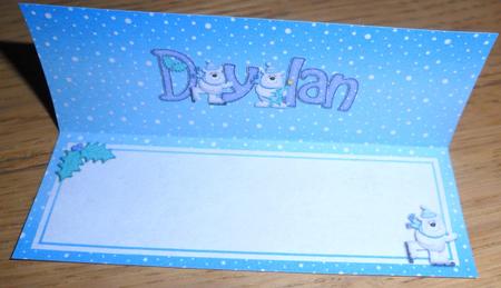 Xmas Dylan Matching Large Dl Insert by Johanna Lambert