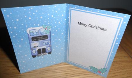 Xmas Santa Express A5 Ryan Matching A5 Insert by Johanna Lambert