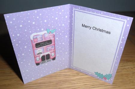 Xmas Santa Express A5 Emily Matching A5 Insert by Johanna Lambert