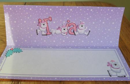 Xmas Tia Matching Large Dl Insert by Johanna Lambert