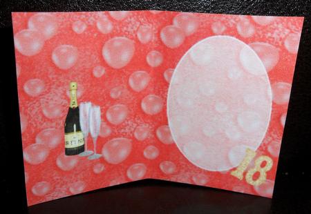 Happy 18th Birthday Insert by Johanna Lambert
