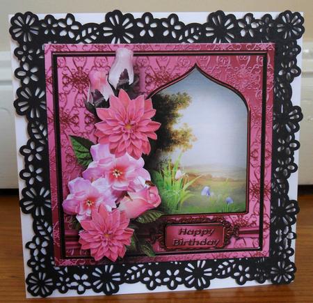 Summer Days Pink Posy Mini Kit by Johanna Lambert