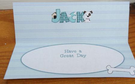 Patch the Dog Jack Large Dl Insert by Johanna Lambert