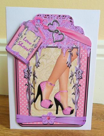 Stay Calm & Walk Tall - Love Shoes! by Johanna Lambert